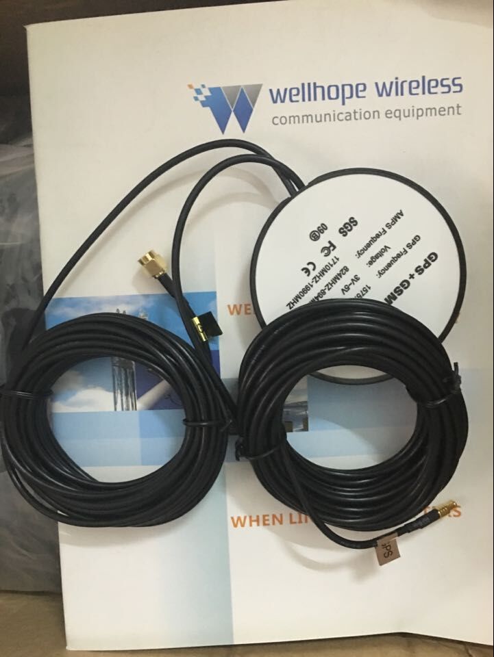 2017/6/26 wellhope wireless gps y antena GSM UHF WH-DB-KH WH-GPS-D